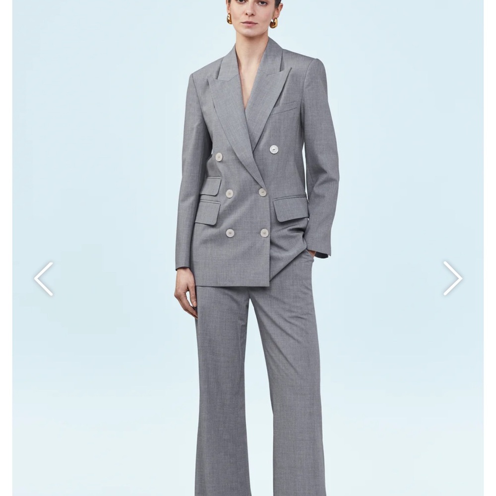 Mayson the Label Grey Straight Leg Pants